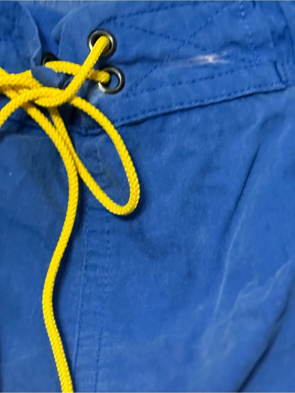 Polo by Ralph Lauren Royal Blue Swim Trunks with Yellow Pony